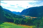 Norwegen 1995 079 Valley In Flatdal Municipality Of Seljord
